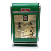 Green Dandy Mate Silvia Musical Gas Table Lighter with Engraved Design