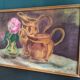 French vintage still life, signed Borde