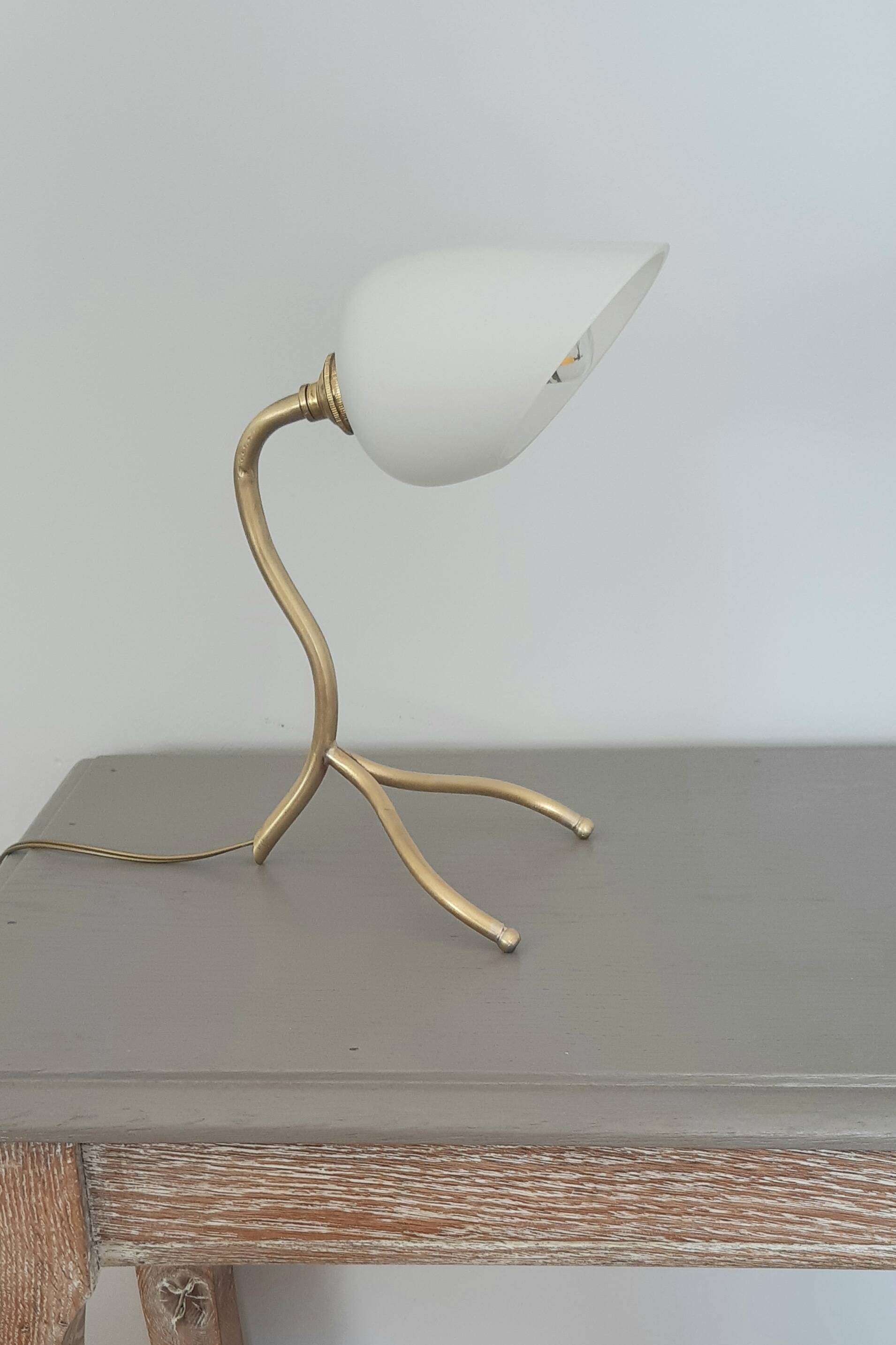 lampe tripode année 50