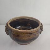 Stoneware soup tureen Jean Michel Doix / Puisaye