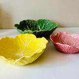 Cabbage salad bowls Bordallo Pinheiro
