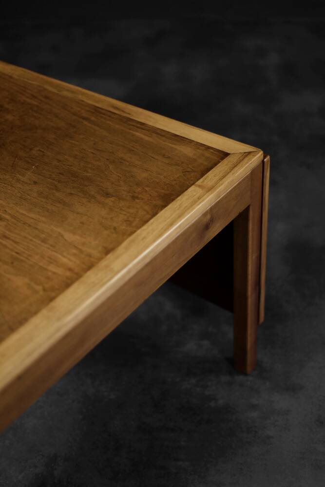 Vintage Modern Teak Drop-Leaf Coffee Table, Model 5362, Denmark by Børge Mogensen for Fredericia, 1960s