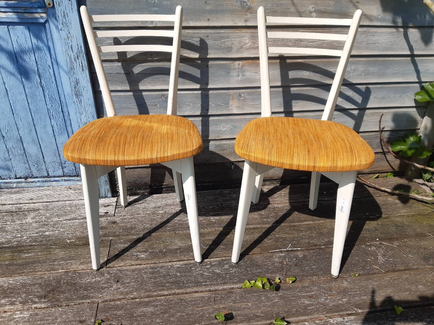 Pair of vintage 50s chairs