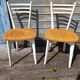 Pair of vintage 50s chairs