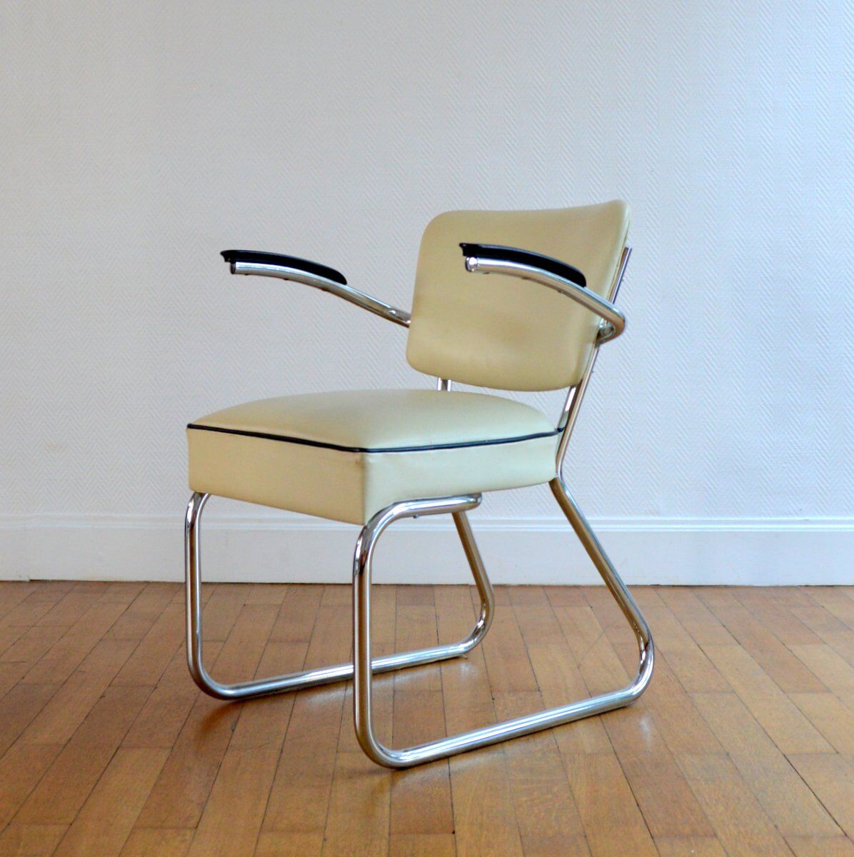 Gispen vintage 1950s office armchair