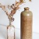 Old stoneware bottle