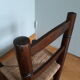 Chaise paillée enfant