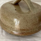 Cheese dome plate Stoneware