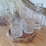 Vintage whiskey glasses