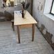 Table de ferme en pin et chêne