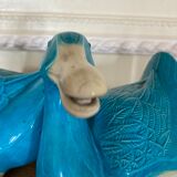 Pair of Chinese porcelain ducks - mid-twentieth