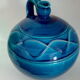 Enamelled jug artisanal pottery