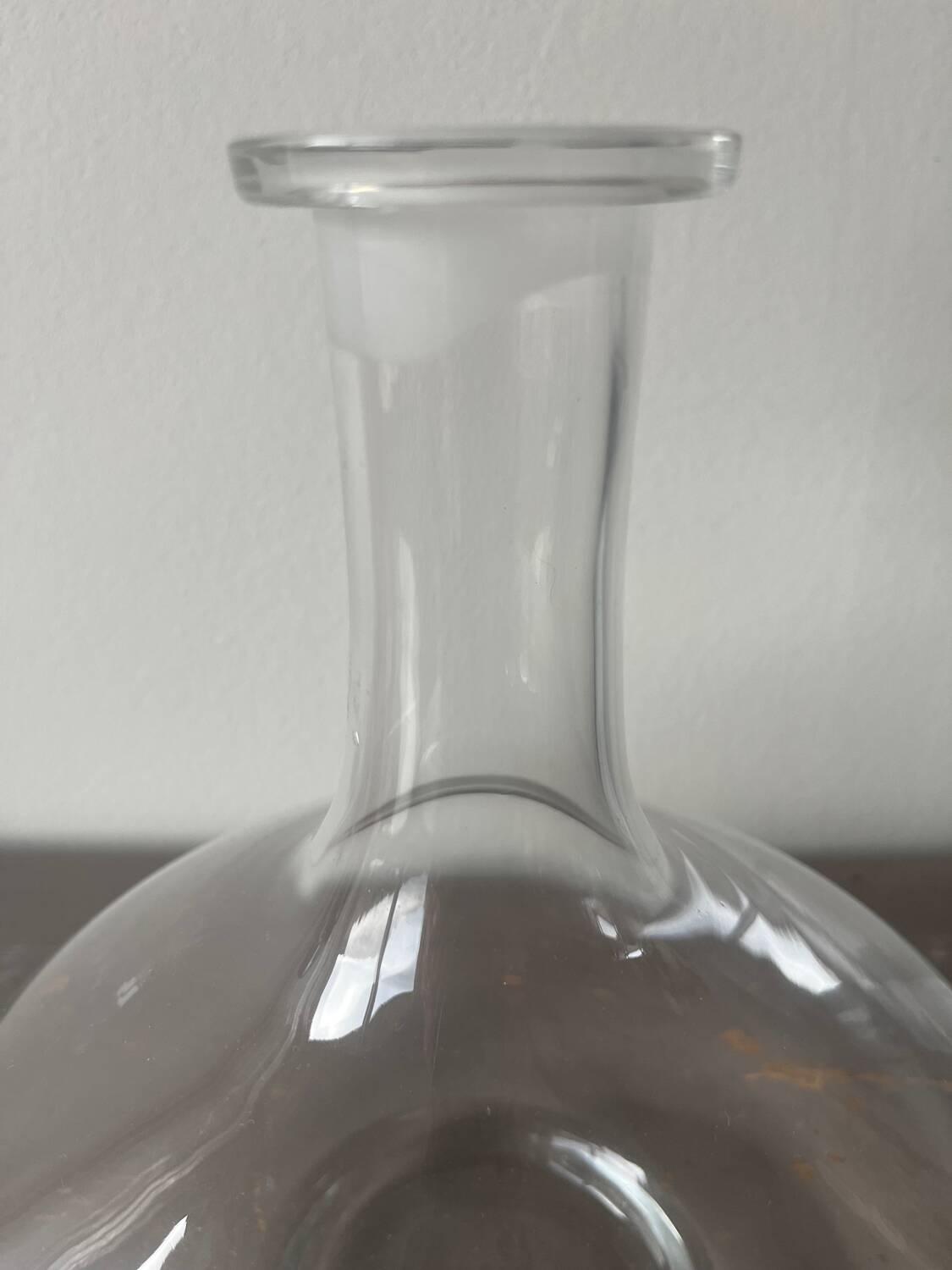 Carafe à décanter en verre