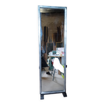 Grand miroir argenté ( modèle GATSBY )