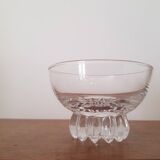 Set of 3 art deco glasses
