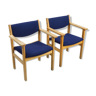 Oak chair by Hans Wegner for Getama
