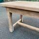 Renovated 20th-century farmhouse dining table with drawer, 200cm.