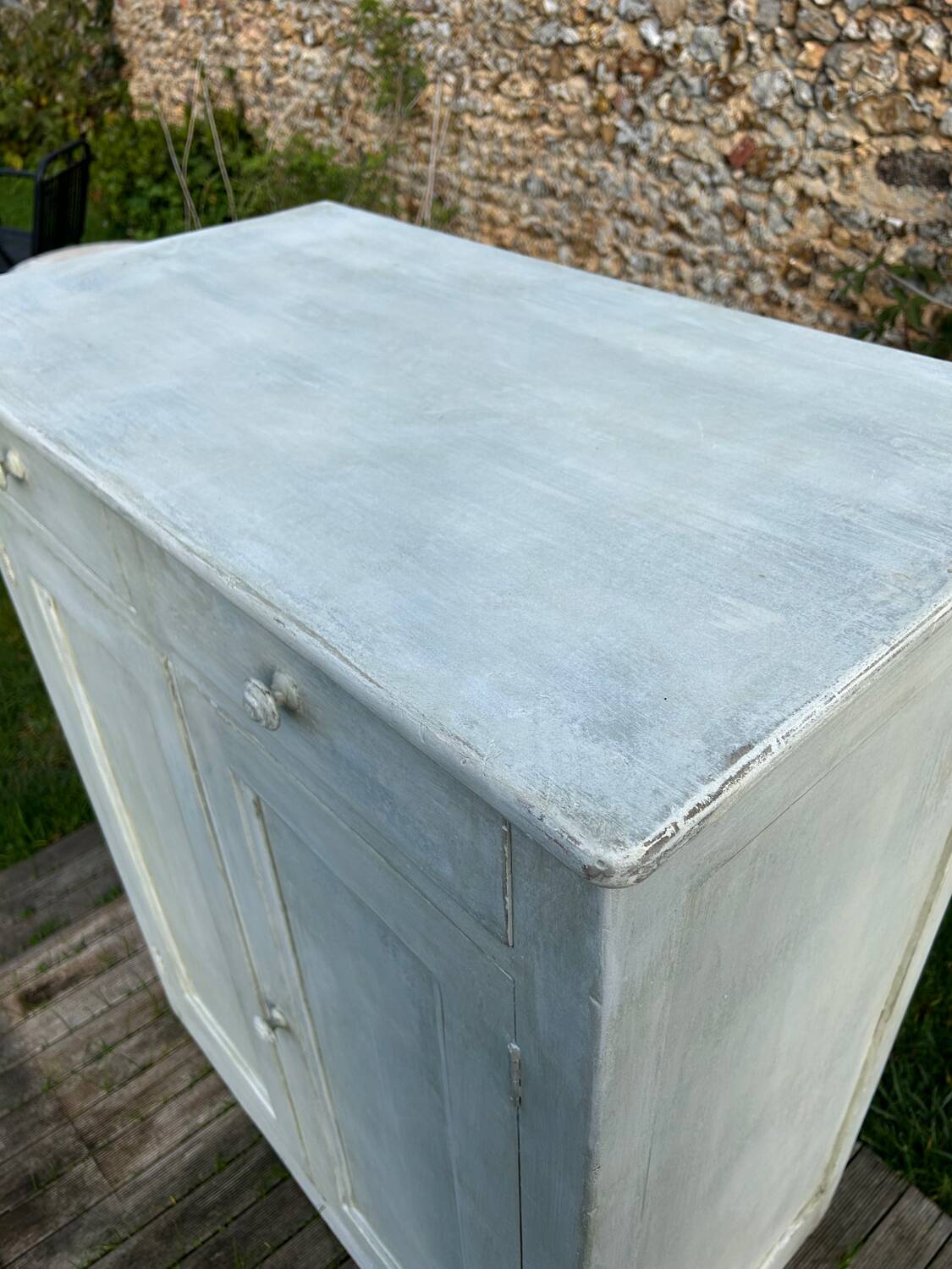 Antique country-style sideboard