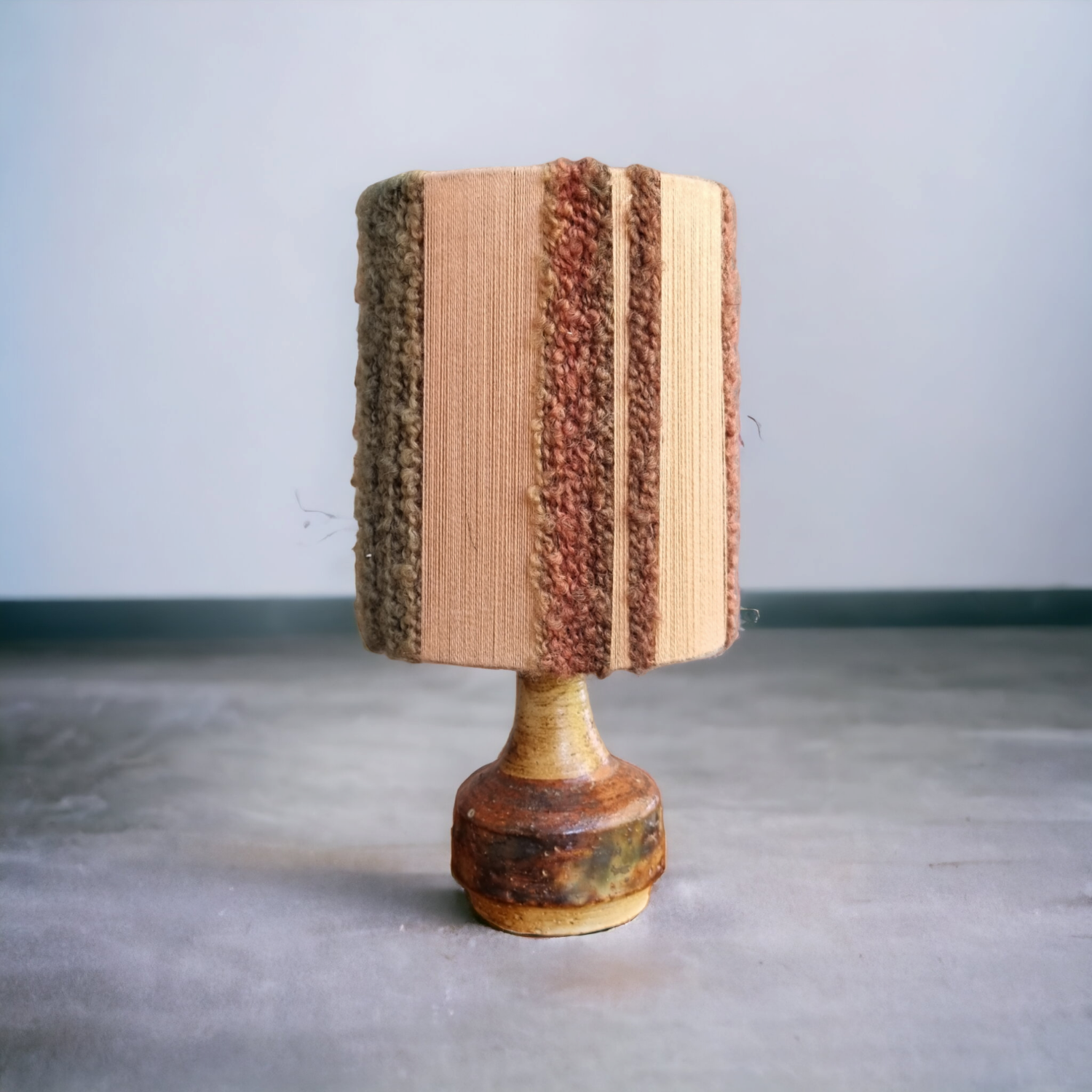 Vallauris ceramic lamp