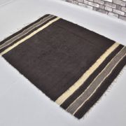 Vintage Anatolian Black Blanket Rug sku 1652