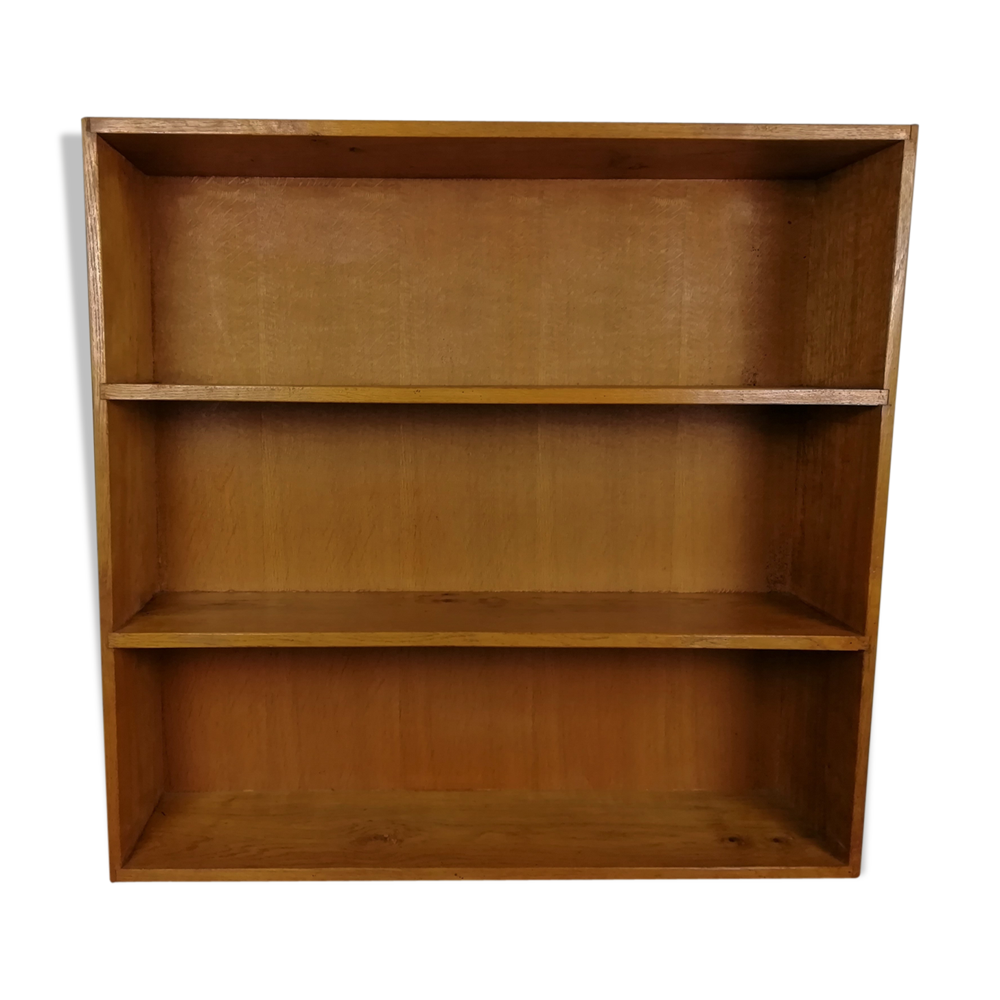 Vintage wooden wall shelf