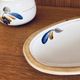 Milk jug and dish Boch Belgium La Louvière Keramis 1970s
