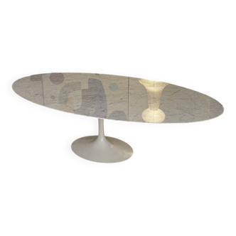 Table Knoll eero Saarinen 244 cm en marbre
