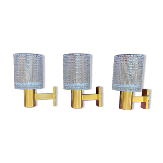 Wall lamps Carl Fagerlund 1960 Sweden