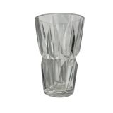 Saint Louis, truncated conical crystal vase signed circa 1950