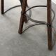 Vintage Brutalist Marbella stool by Sergio Rodrigues, 1970s