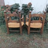 Pair of Charles Dudouyt armchairs 1940