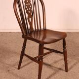 Set Of 6 Windsor Wheelback Chairs