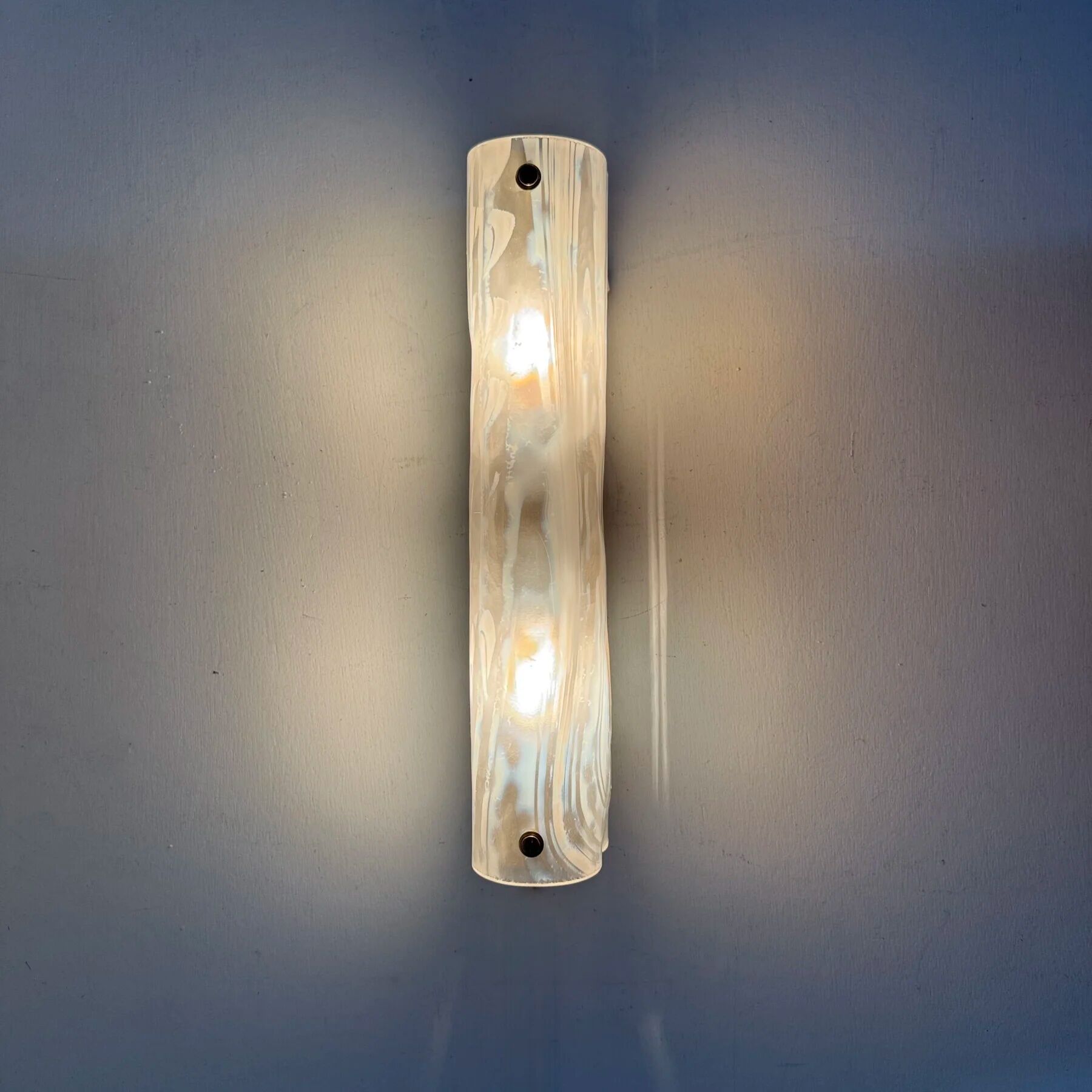 Mid-century design Murano glass wall sconces, Germany, 1970s