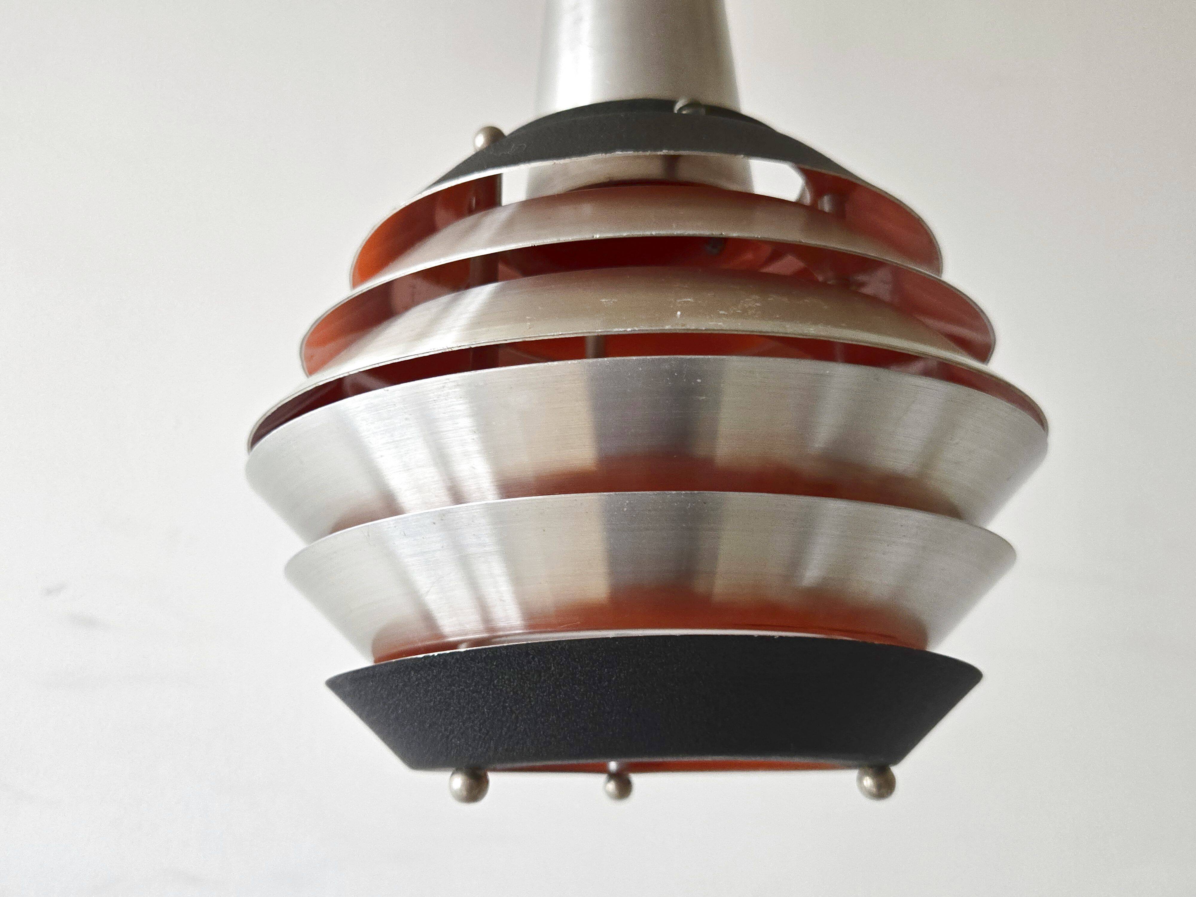 Pair of vintage pendant lights by Lakro Amstelveen 1960