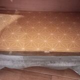 Bleached grey skateboards