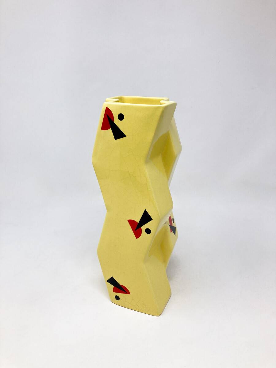 Mid-Century Vase in the style of Lazar Lissitzky, 1920s