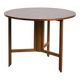 André Sornay round mahogany table, Sornay Furniture 1960