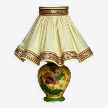 Lampe de table en céramique par Ida Bellini