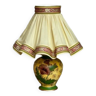 Ceramic table lamp by Ida Bellini