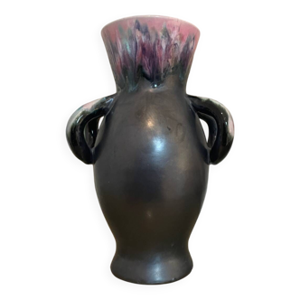 D’après VALLAURIS, vase en céramique à anses