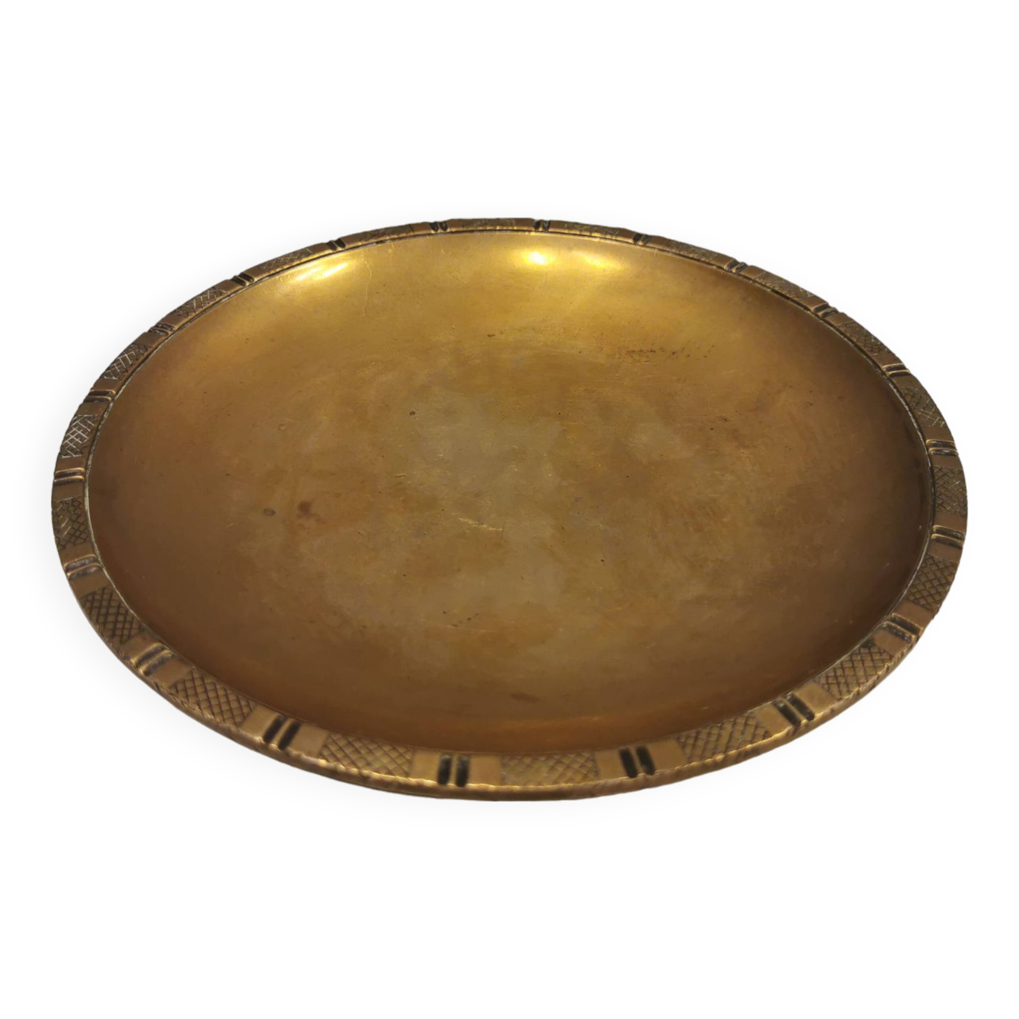 Bronze bowl by Just Andersen, from the 1920s, and incredibly beautiful and well maintained.