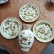 Vase and plates Old Moustiers