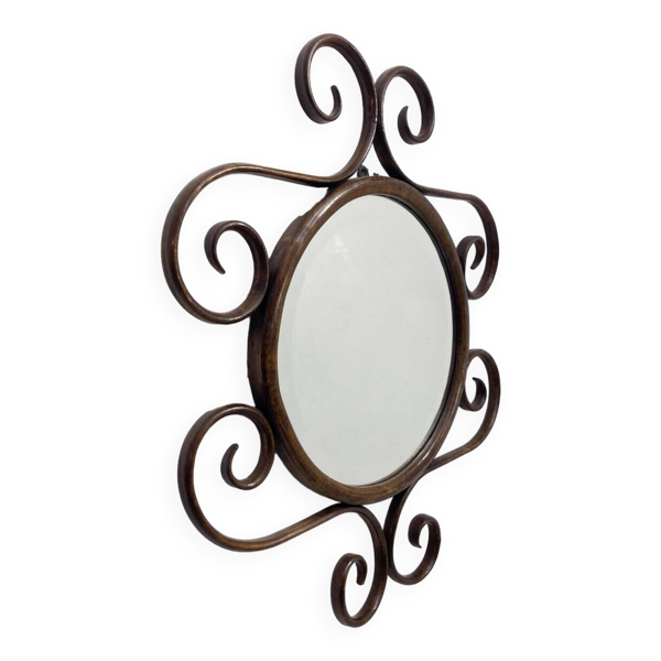 Bentwood Mirror by Thonet, 1900s