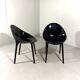 Philippe Starck glossy Super Impossible chairs, Kartell Italy