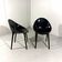 Philippe Starck glossy Super Impossible chairs, Kartell Italy