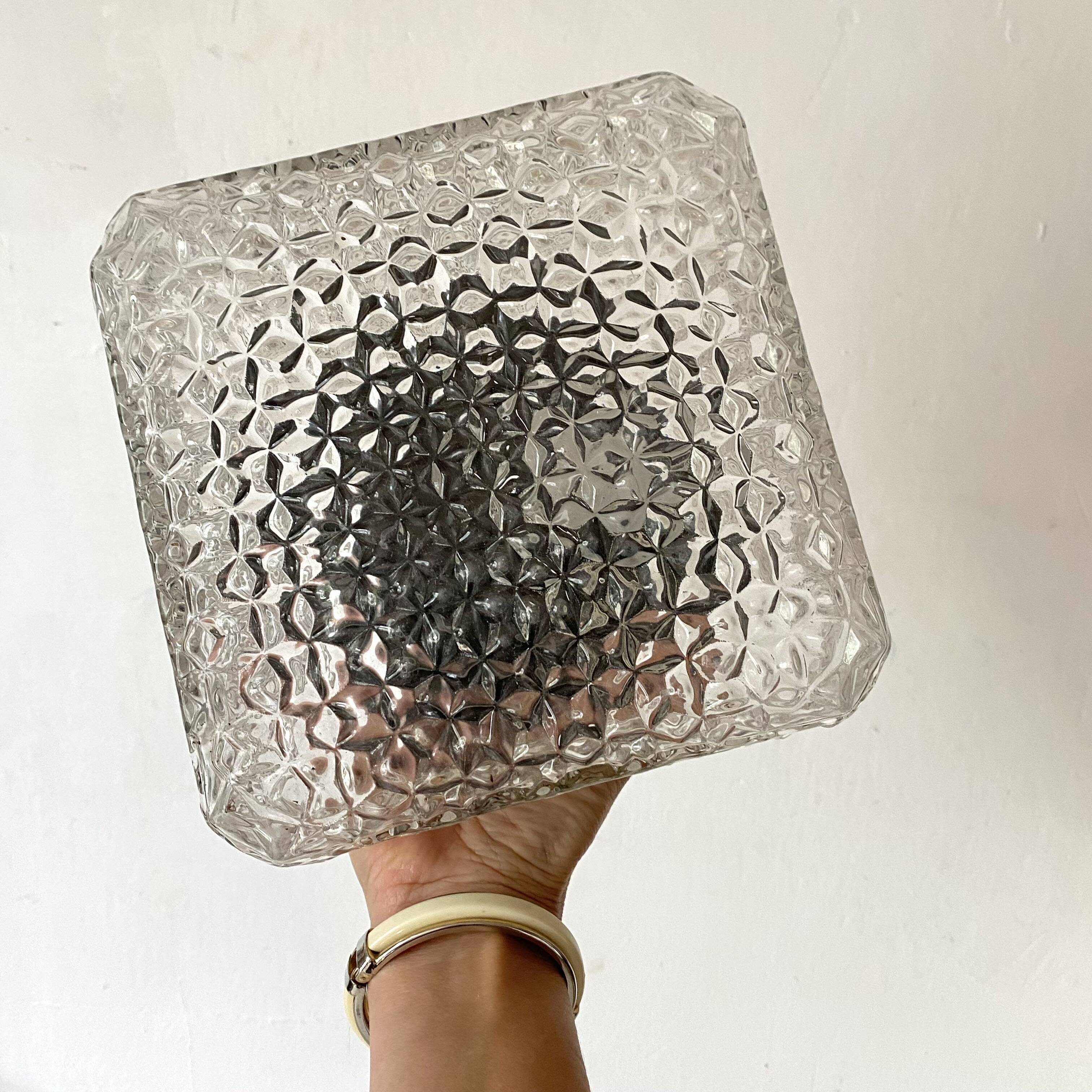 Vintage square ceiling light