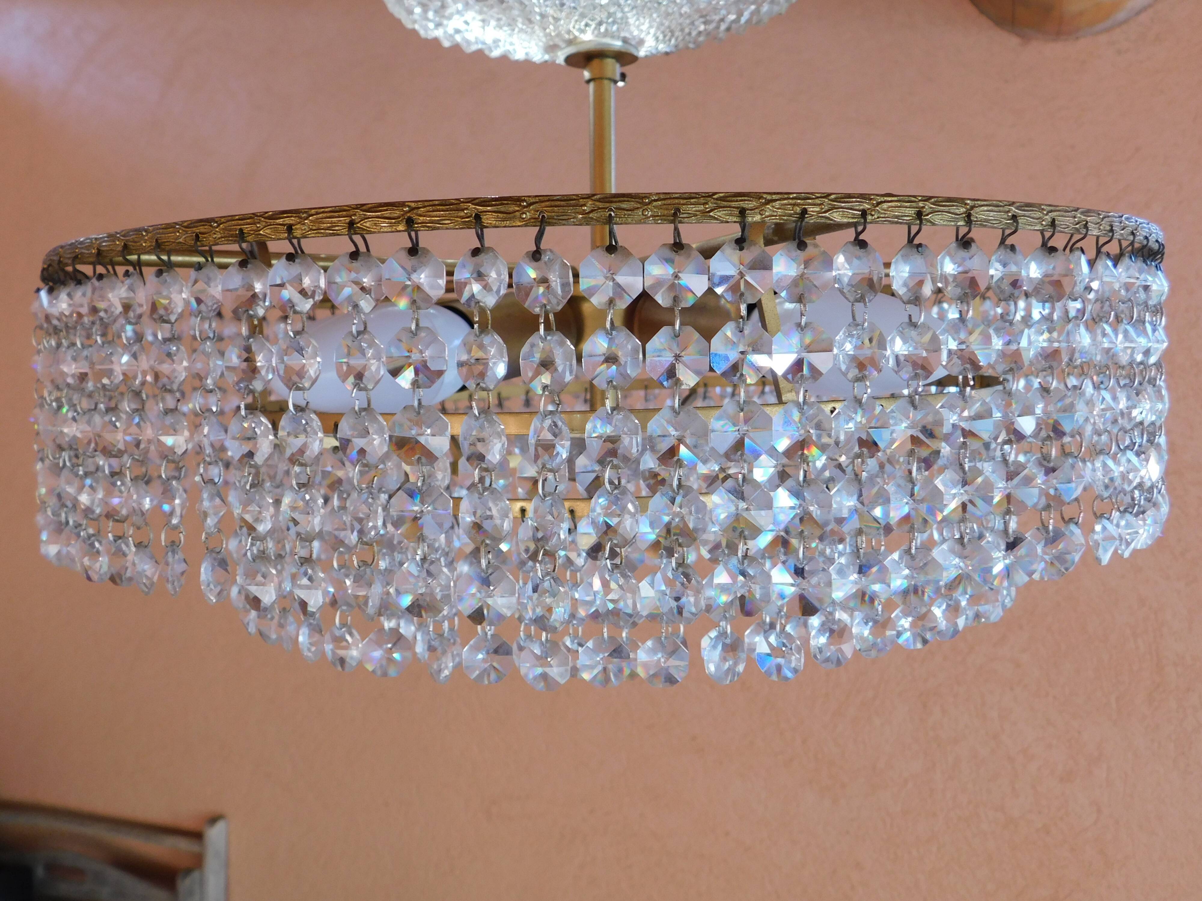 Lustre à pampilles ø 40 cm