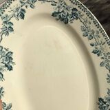 Terre de Fer Guadeloupe Debray gray blue dish