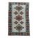 1970s vintage Turkish Oushak handmade wool cotton orange runner rug 101x148