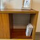 Small vintage 1960s display cabinet/TV unit